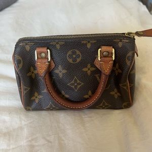 VINTAGE Louis Vuitton Mini Sac Speedy bag
